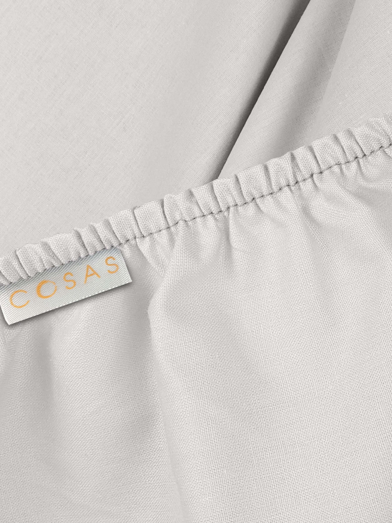 Простирадло на резинці ранфорс LIGHT ROSE Cosas модель Ranfors30_RoseLight_120 Фото