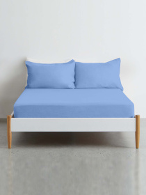 Простынь на резинке ранфорс WAVE Cosas модель Ranfors61_Wave_120 Фото