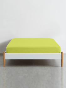 Простирадло на резинці ранфорс LIME Cosas модель Ranfors70_Lime_120 Фото