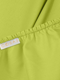 Простынь на резинке ранфорс LIME Cosas модель Ranfors70_Lime_120 Простынь на резинке ранфорс LIME Cosas модель Ranfors70_Lime_120 Фото