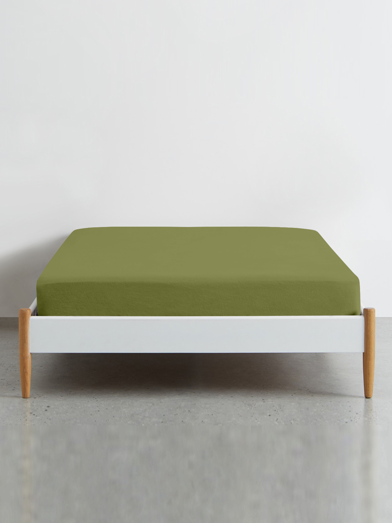 Простынь на резинке ранфорс AVOCADO Cosas модель Ranfors74_Avocado_120 Фото