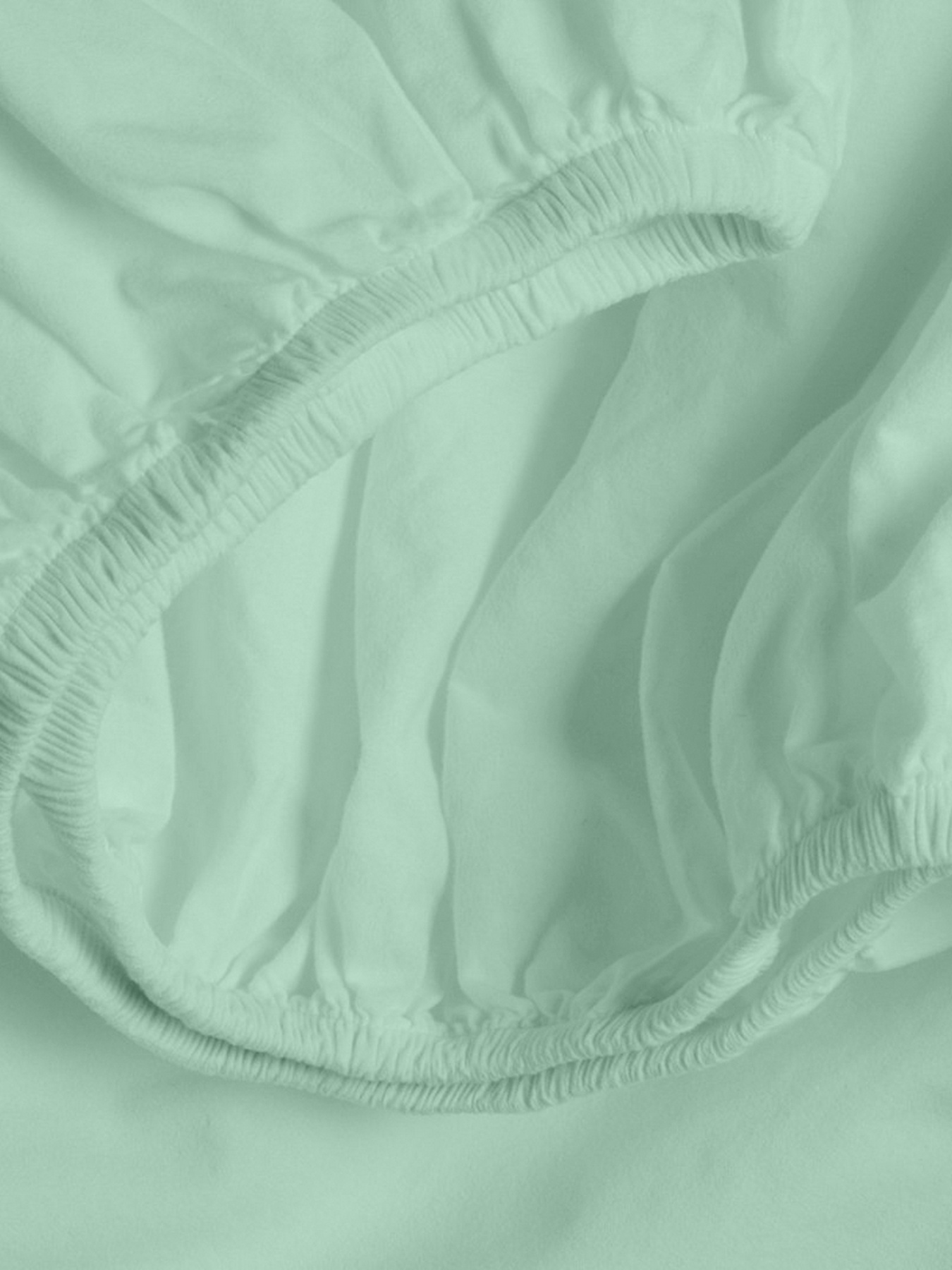 Простирадло на резинці ранфорс PISTACHIO Cosas модель Ranfors85_Pistachio_120 Фото