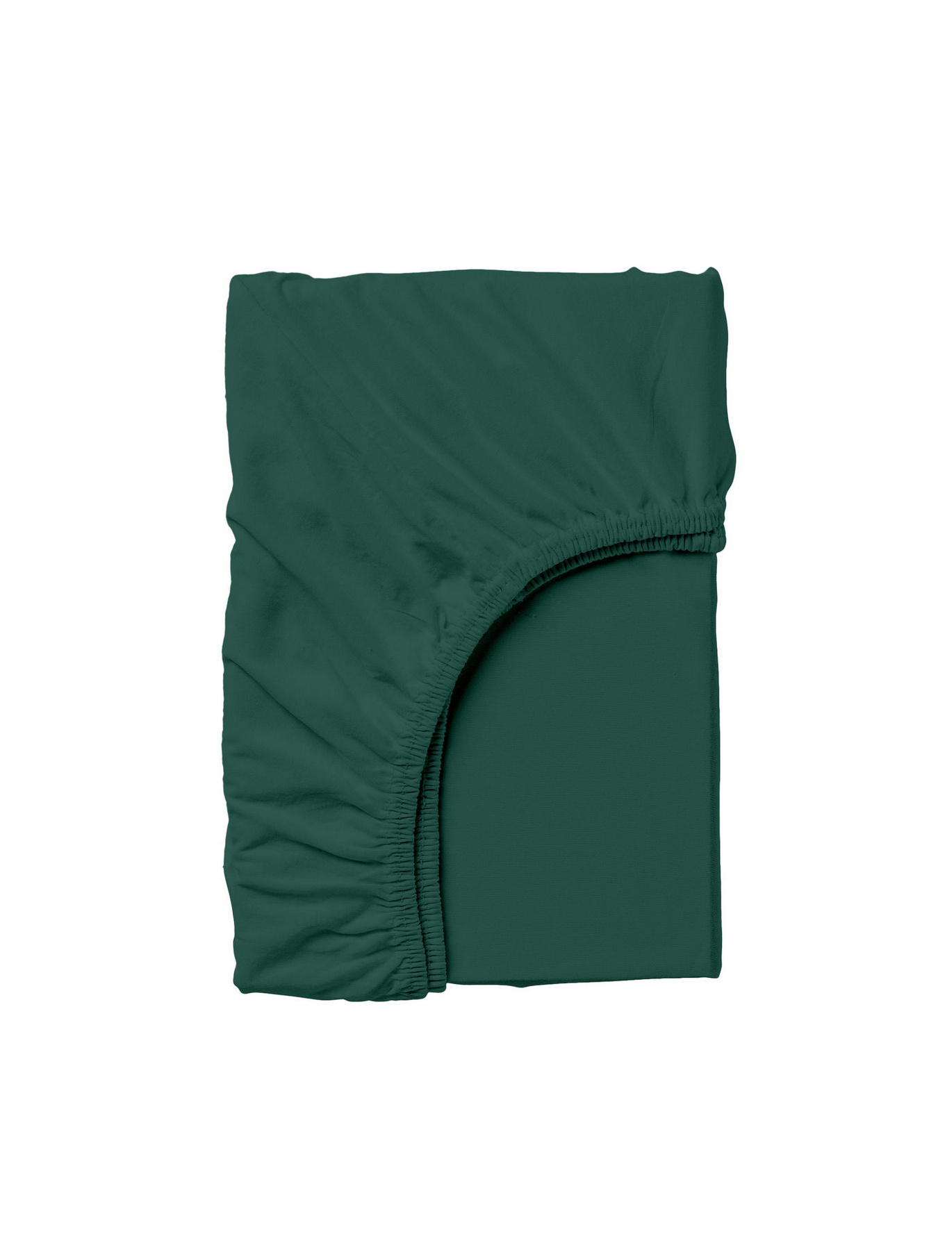 Простирадло на резинці ранфорс DARK GREEN Cosas модель Ranfors91_GreenDark_120 Фото