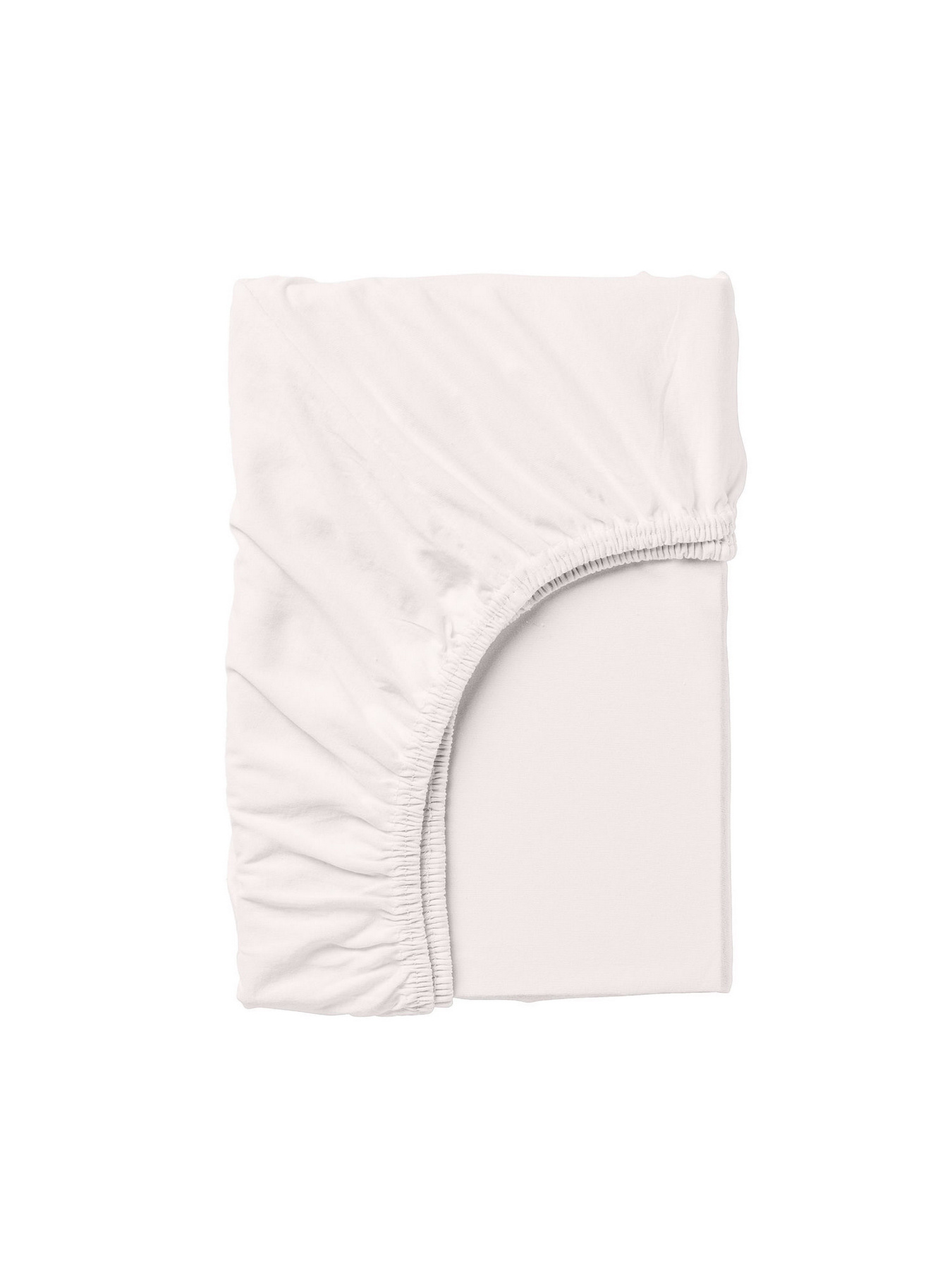 Простирадло на резинці ранфорс PETAL Cosas модель RoseLight30_120x200x20 Фото