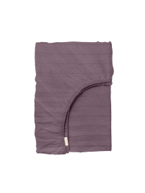 Простирадло на резинці страйп сатин AURORA Cosas модель StrSatin_06Aurora_60х120х12 Фото