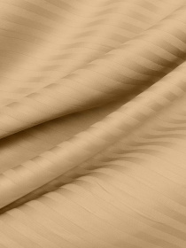 Простирадло на резинці страйп сатин HONEY Cosas модель StrSatin_16Honey_60х120х12 Фото