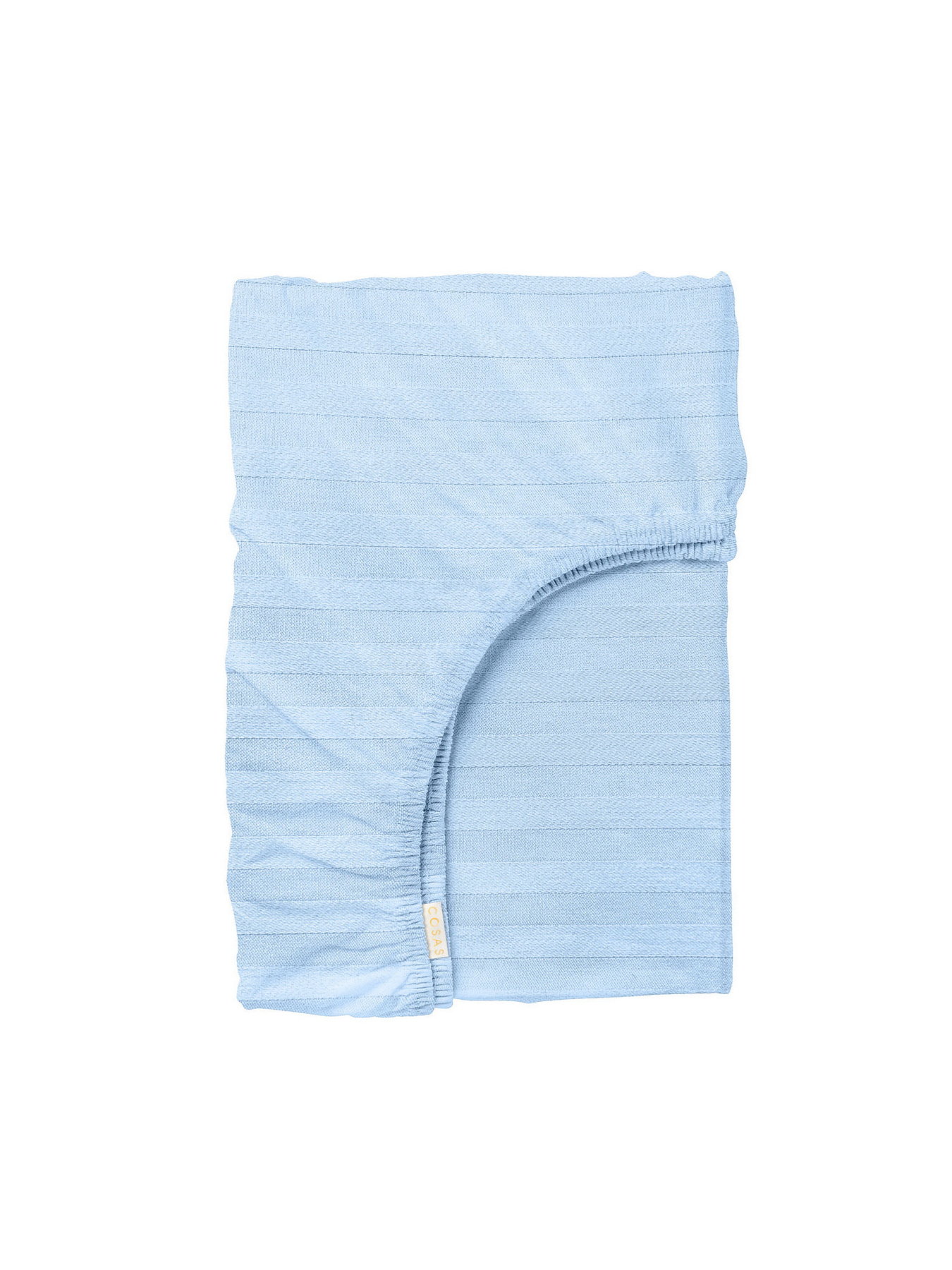 Простирадло на резинці страйп сатин MAYA Cosas модель StrSatin_25Maya_60х120х12 Фото