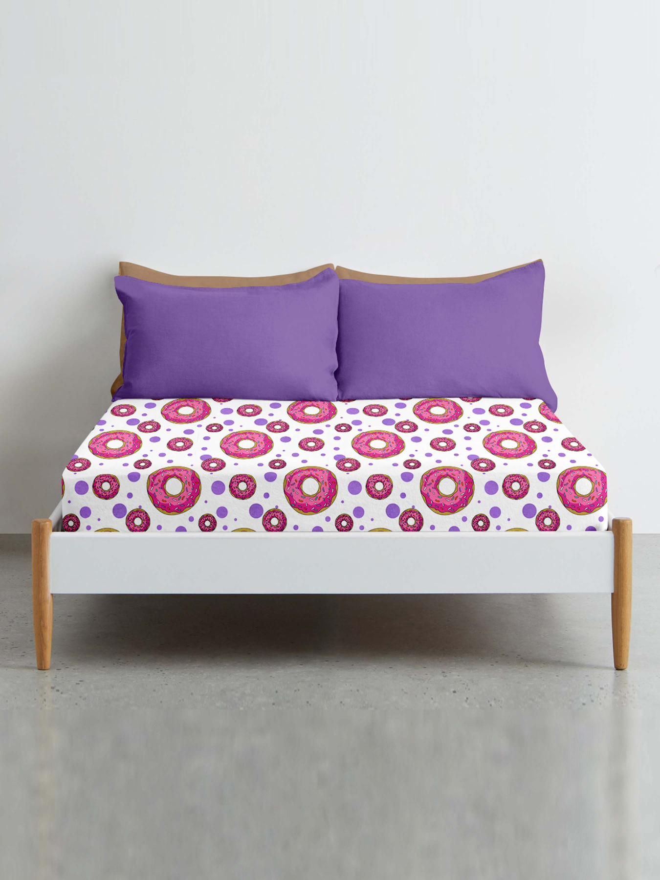 Простирадло на резинці ранфорс SWEET DONUT Cosas модель SweetDonut_120 Простирадло на резинці ранфорс SWEET DONUT Cosas модель SweetDonut_120 Фото