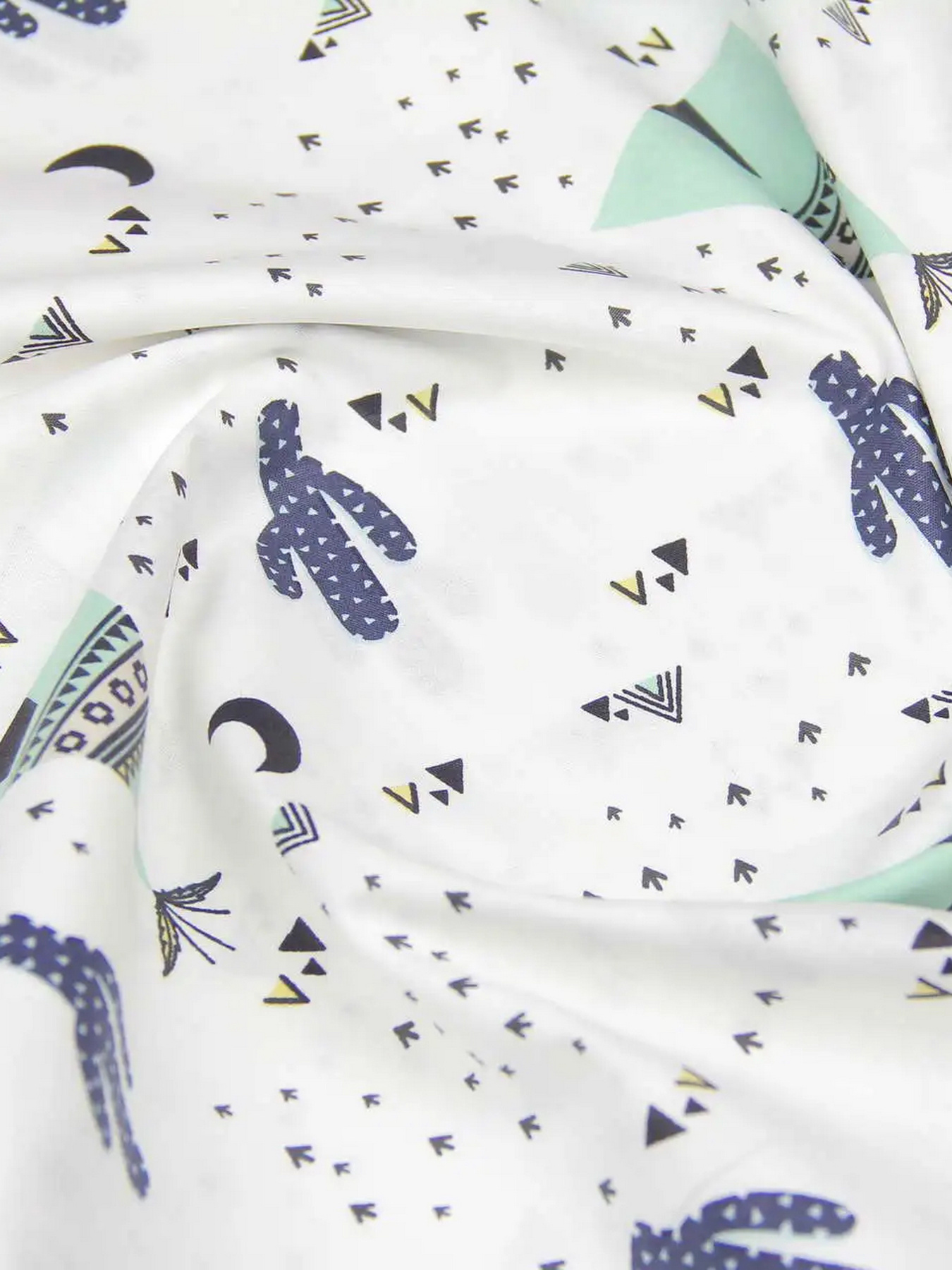 Простирадло на резинці ранфорс WIGWAM CACTUS Cosas модель WigwamCactus_120 Фото