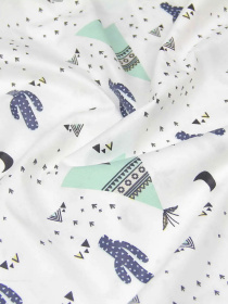 Простынь на резинке ранфорс WIGWAM CACTUS Cosas модель WigwamCactus_120 Простынь на резинке ранфорс WIGWAM CACTUS Cosas модель WigwamCactus_120 Фото