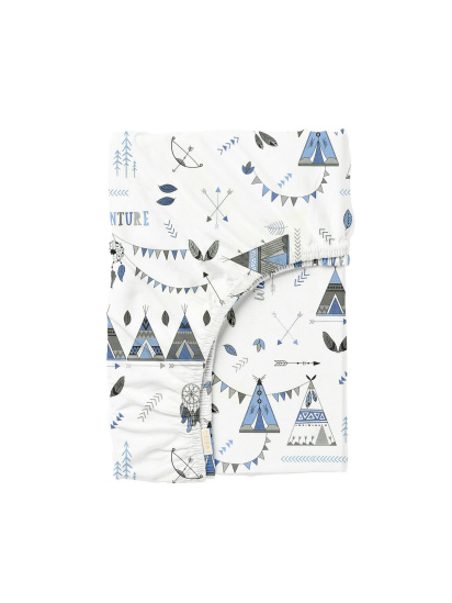 Cosas ­Простирадло на резинці ранфорс WIGWAM DREAM модель WigwamDream_70x140x12 - фото