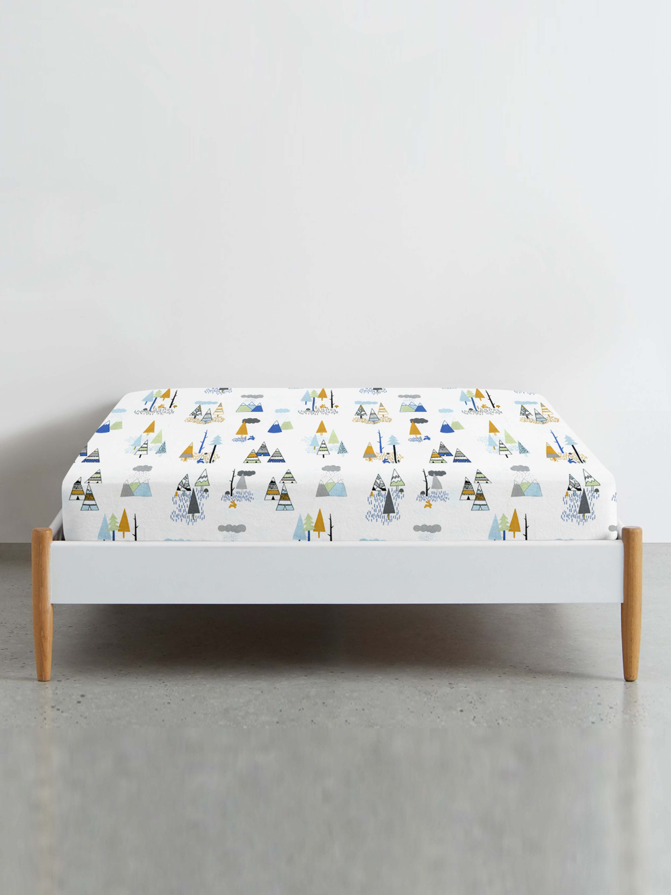 Простирадло на резинці ранфорс WIGWAM FOREST Cosas модель WigwamForest_120 Фото