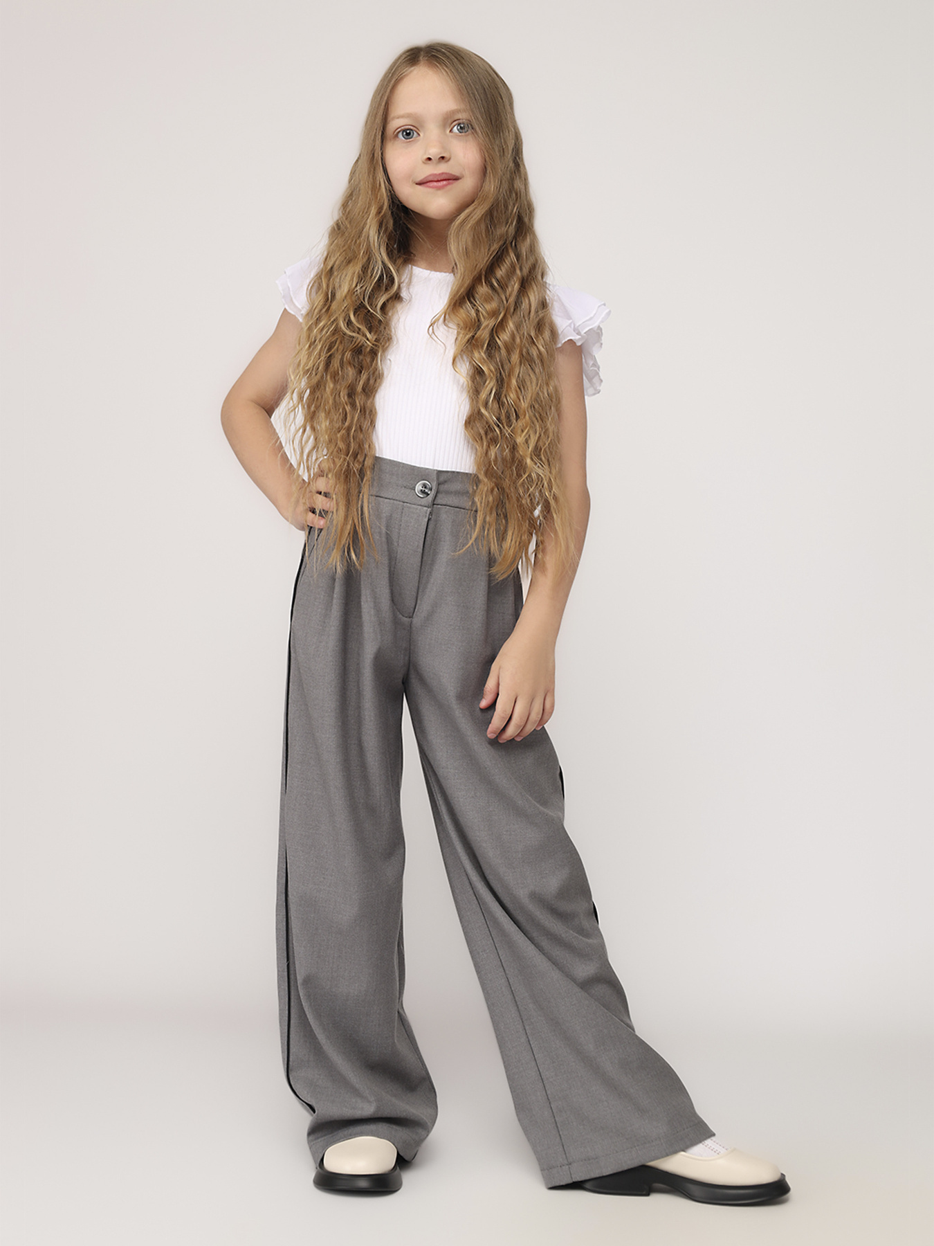 Повседневные штаны YUKI модель ЦБ-00276970 Повседневные штаны YUKI модель ЦБ-00276970 Фото