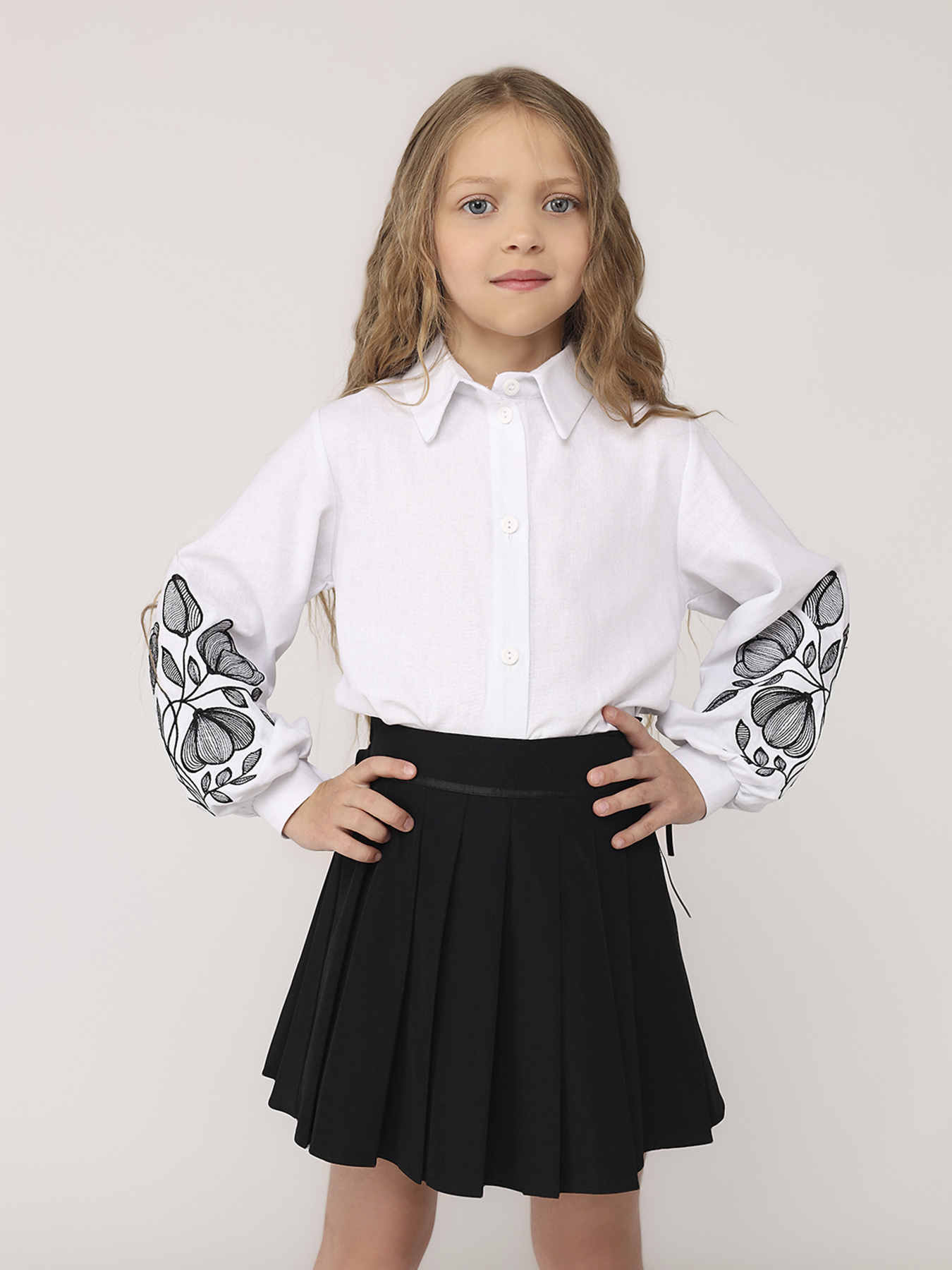 Рубашка повседневная YUKI модель ЦБ-00278741 Фото