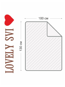 Плед Детский  Хлопок Муслин  - двухсторонний - Розовый Lovely Svi  модель 601254 Фото