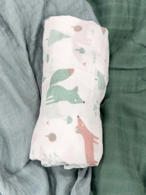 Набір пелюшок органічних  3 шт – м’які, дихаючі, розмір ХL Лісові Звірі Lovely Svi  модель 110125 Фото