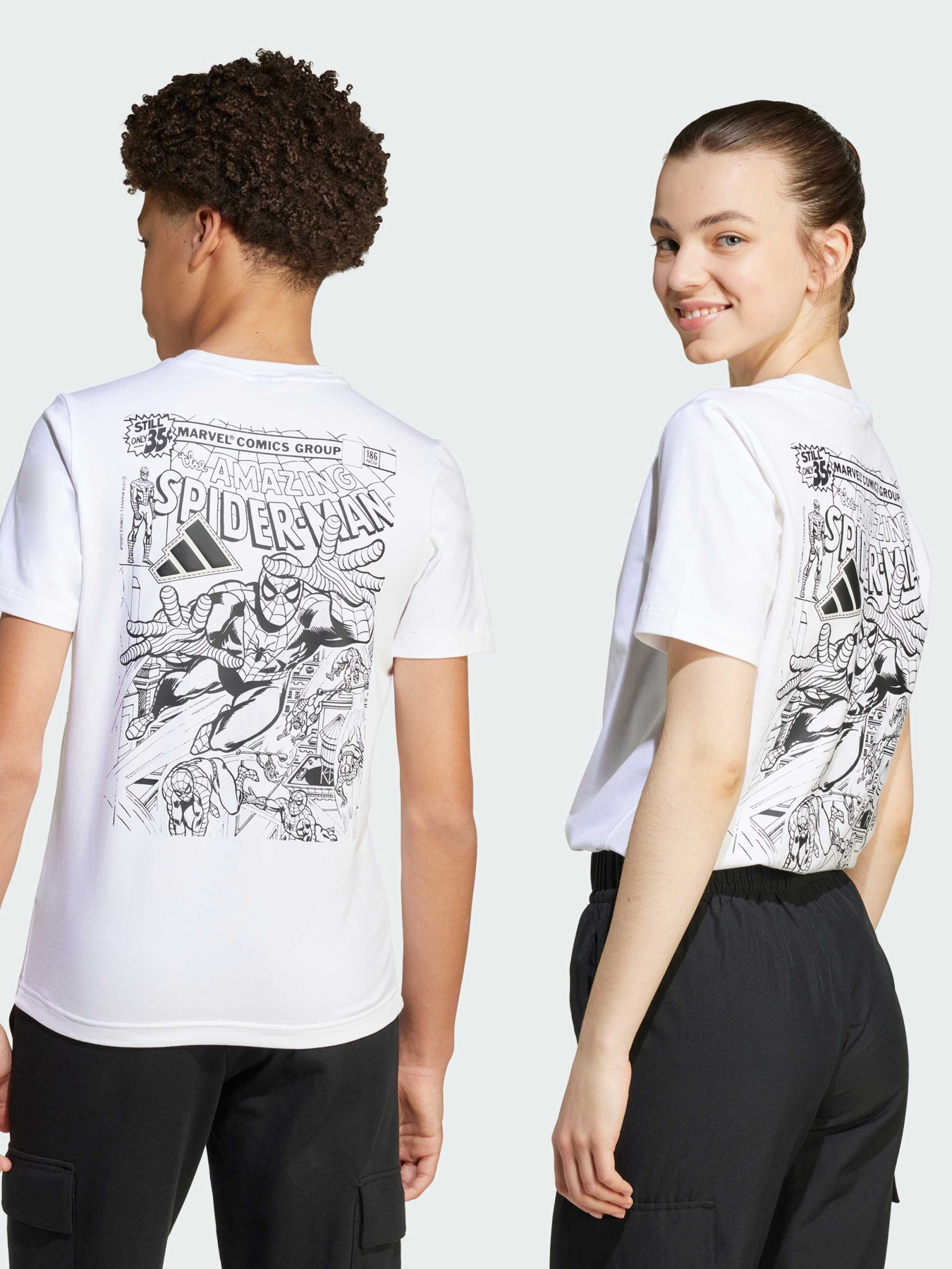 Футболка Adidas Marvel модель JM0819 Фото