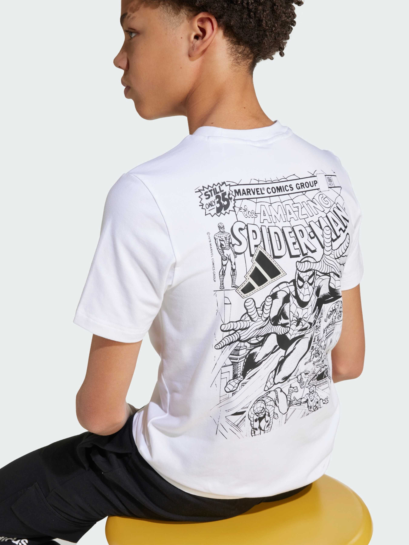 Футболка Adidas Marvel модель JM0819 Фото