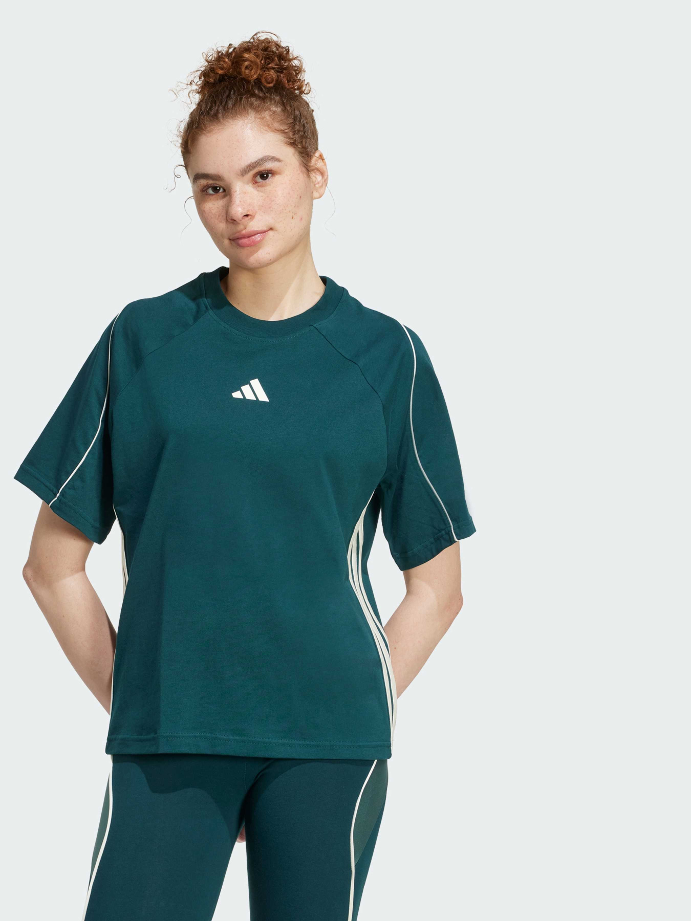 Футболка Adidas 3 Stripes модель JW0449 Фото