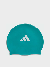 Шапочка для плавання Adidas 3 Stripes модель JX3869 Шапочка для плавання Adidas 3 Stripes модель JX3869 Фото