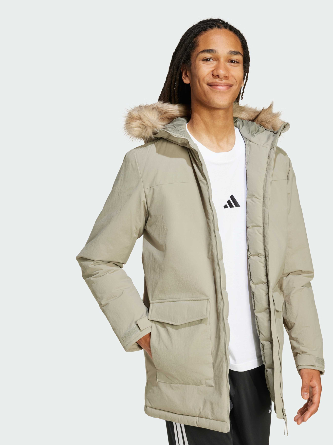 Парка Adidas модель JX7747 Фото