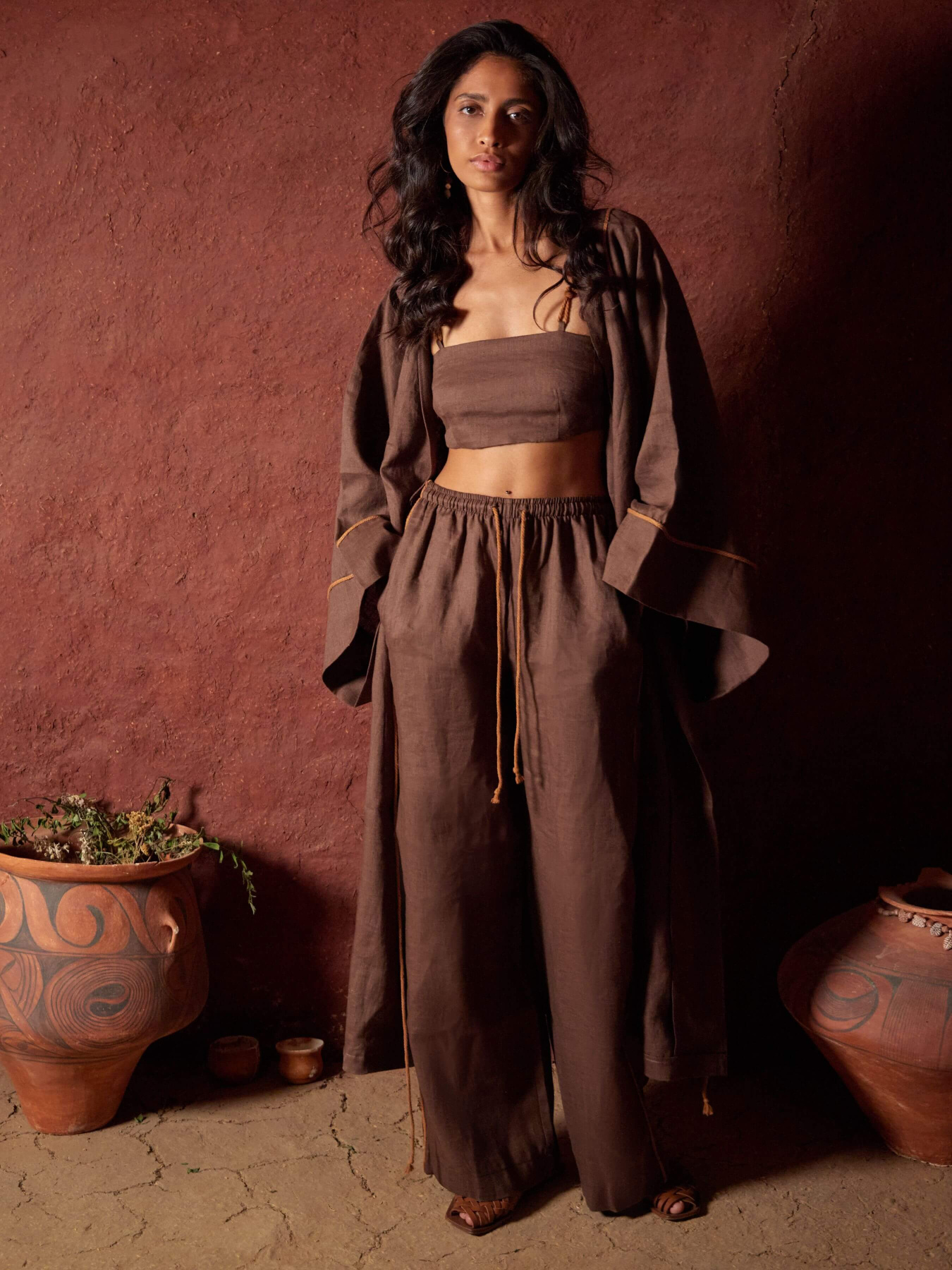 Кимоно GNIZDO модель WLWKPSCCBC-015 Фото