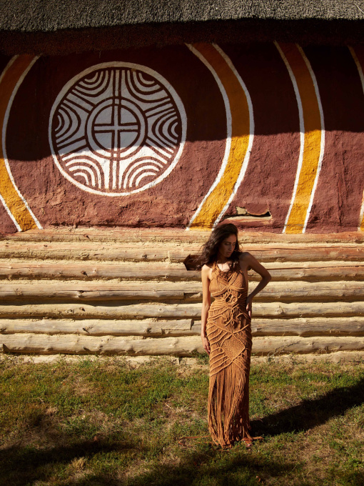 Платье макси GNIZDO модель HMDCCBC-015 Фото