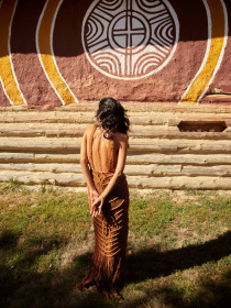 Сукня максі GNIZDO модель HMDCCBC-015 Сукня максі GNIZDO модель HMDCCBC-015 Фото