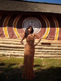 Сукня максі GNIZDO модель HMDCCBC-015 Сукня максі GNIZDO модель HMDCCBC-015 Фото