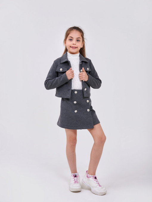 Костюм SMIL модель smil_117469-temno-seryj-melanz Фото