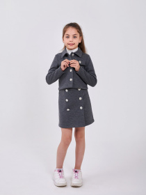 Повседневный костюм SMIL модель smil_117469-temno-seryj-melanz Фото