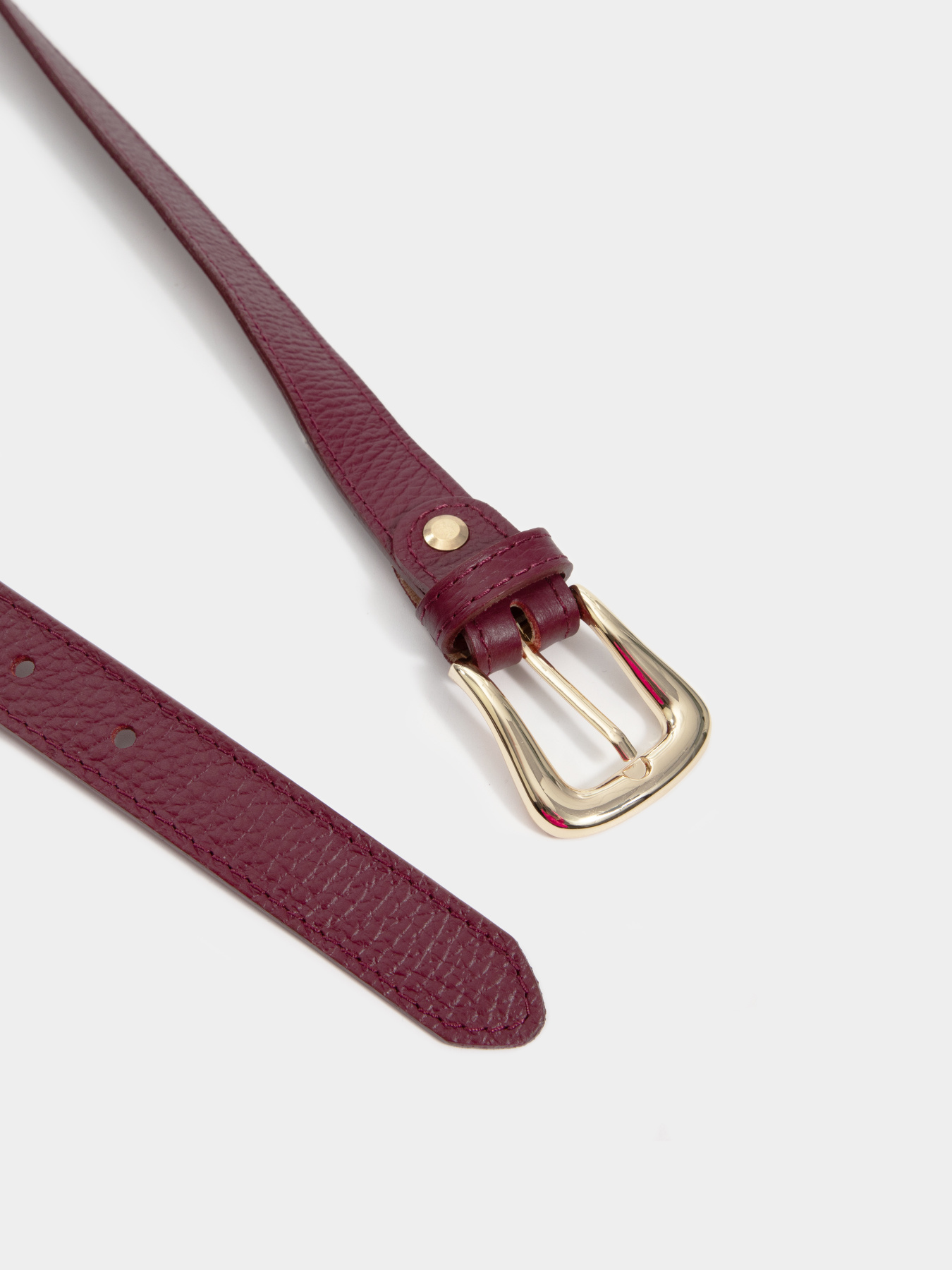 Ремни URBAN TRACE модель UT-W-64-2.5_burgundy_gold Фото