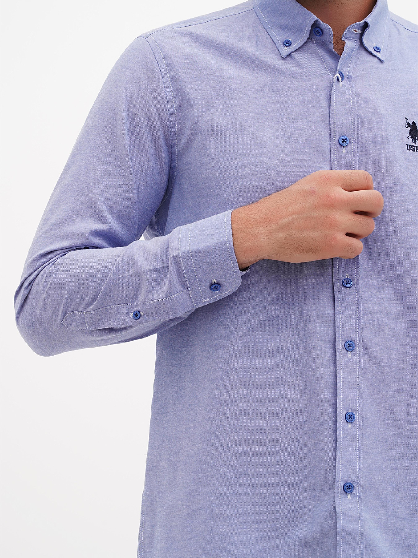 Сорочка US Polo модель G081GL004.000.1450315.VR032 Фото