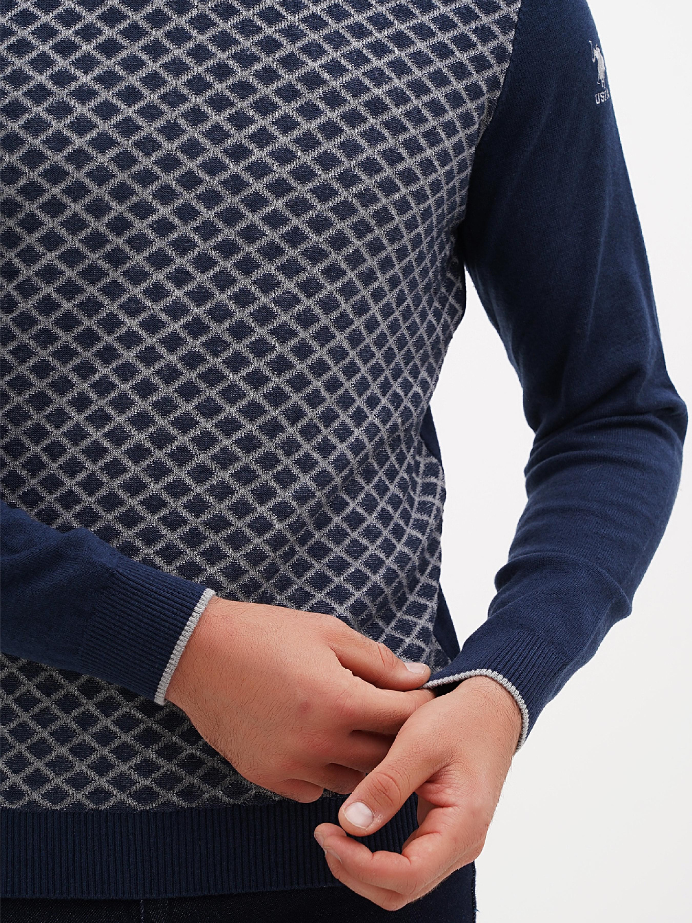 Джемпер US Polo модель USPAINT.1056253.VR028 Фото