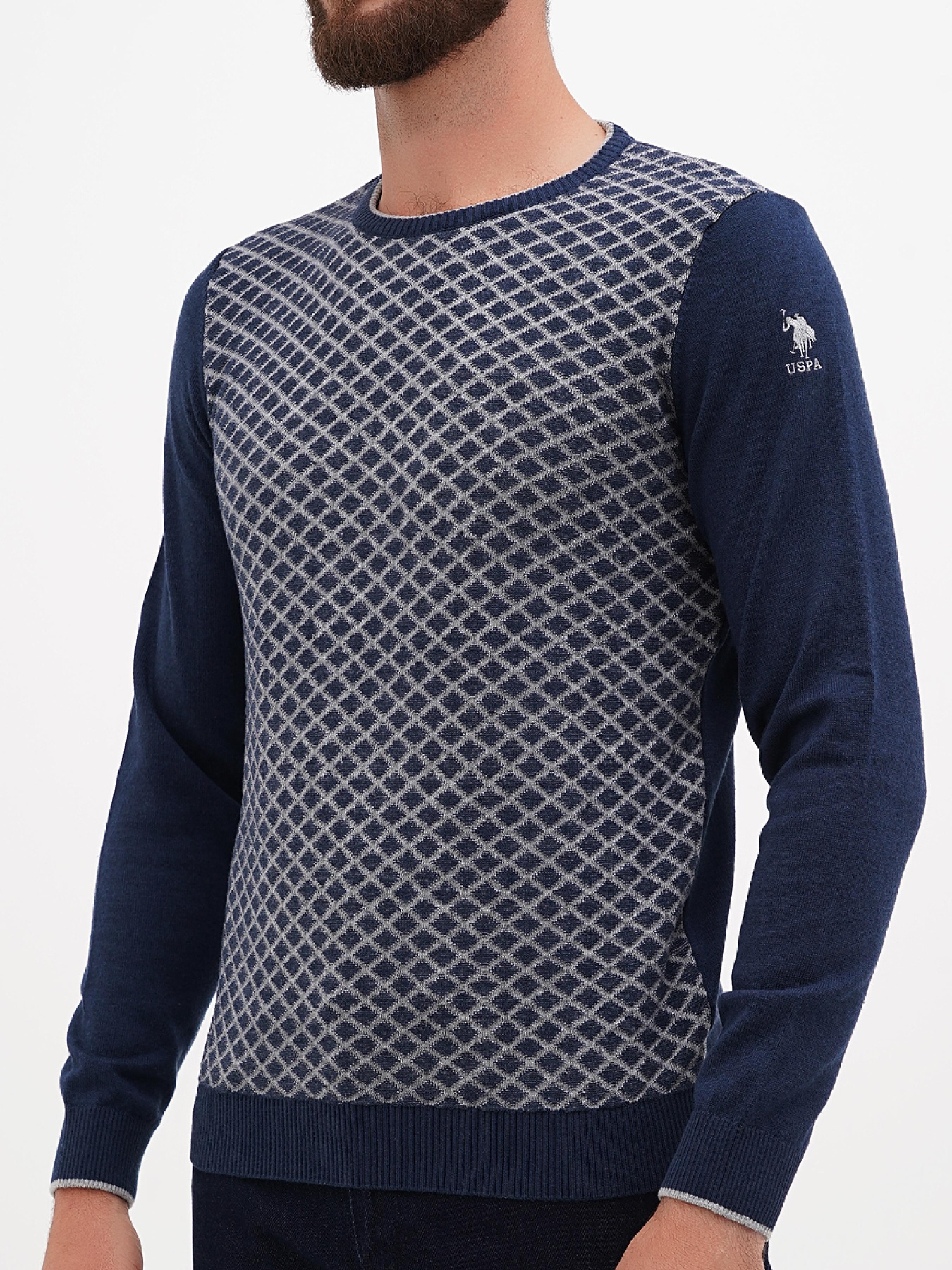 Джемпер US Polo модель USPAINT.1056253.VR028 Фото