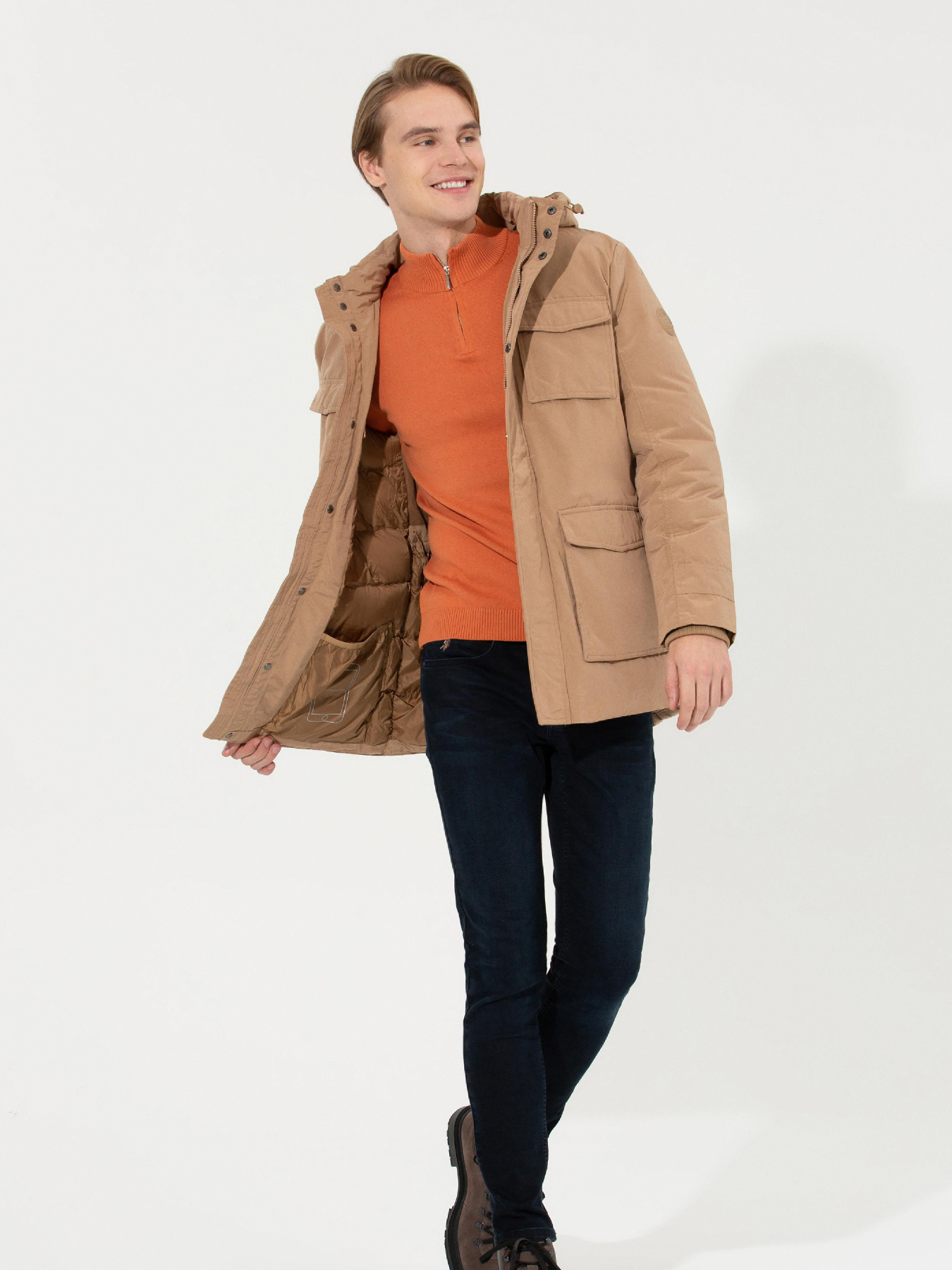 Парка US Polo модель G081SZ0MS.000.1449153.VR015 Фото