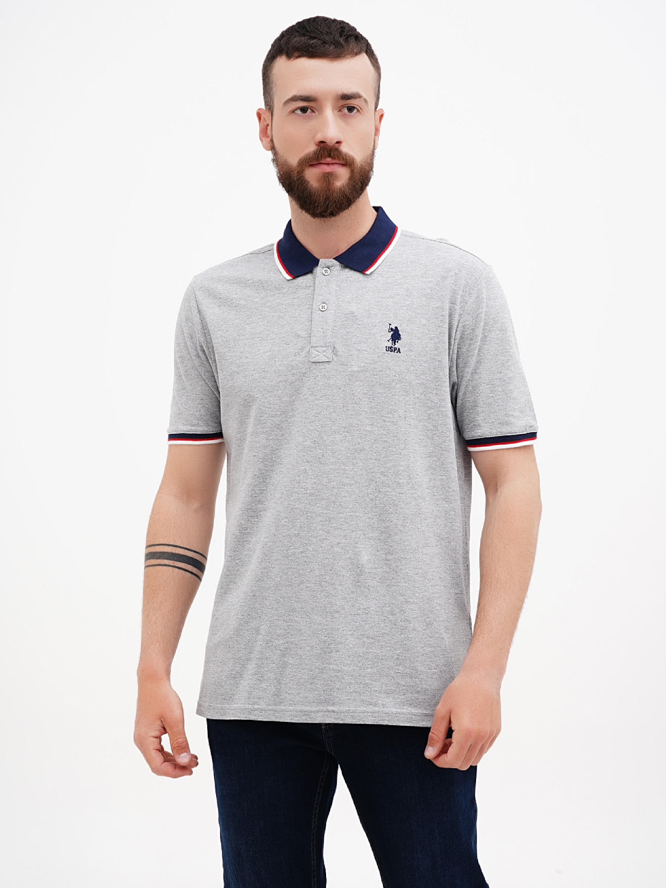 Поло US Polo модель USPA.1572928-1.VR024 Фото