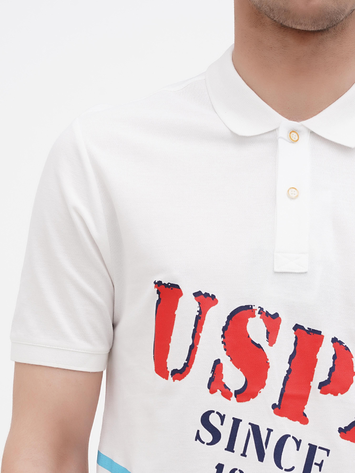 Поло US Polo модель USPA.1570000-1.VR013 Поло US Polo модель USPA.1570000-1.VR013 Фото