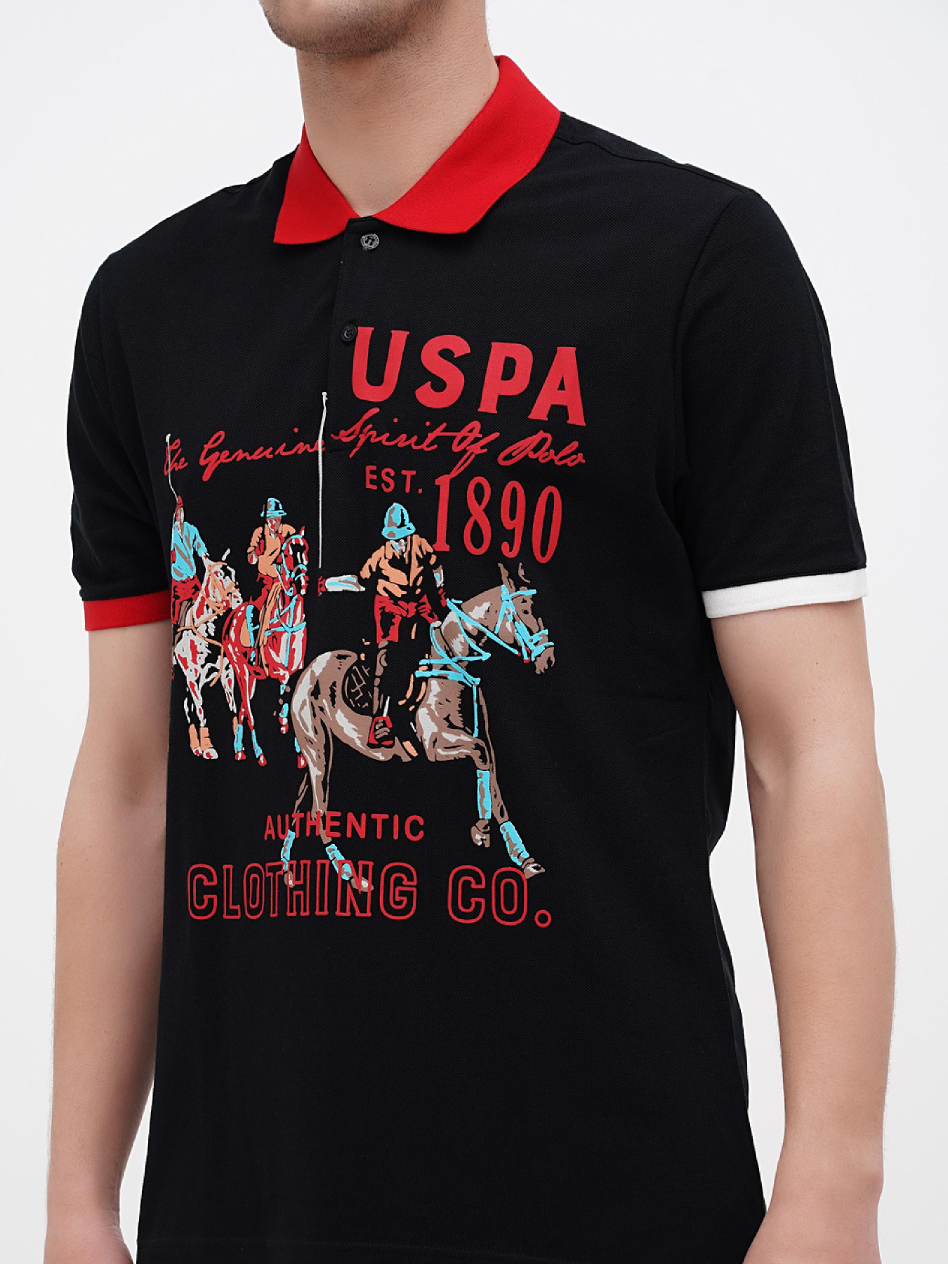 Поло US Polo модель USPA.1570001-1.VR046 Фото