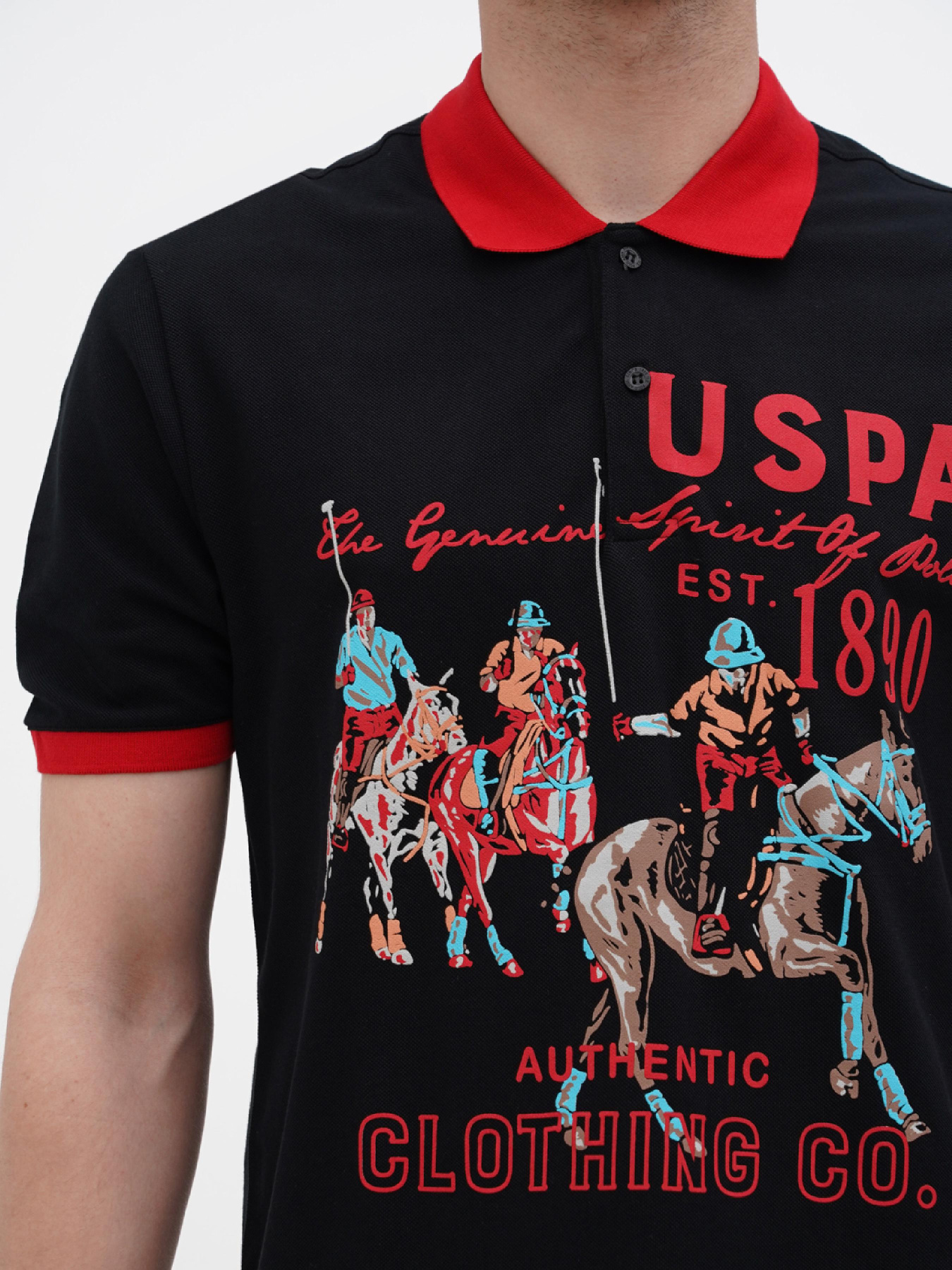 Поло US Polo модель USPA.1570001-1.VR046 Фото