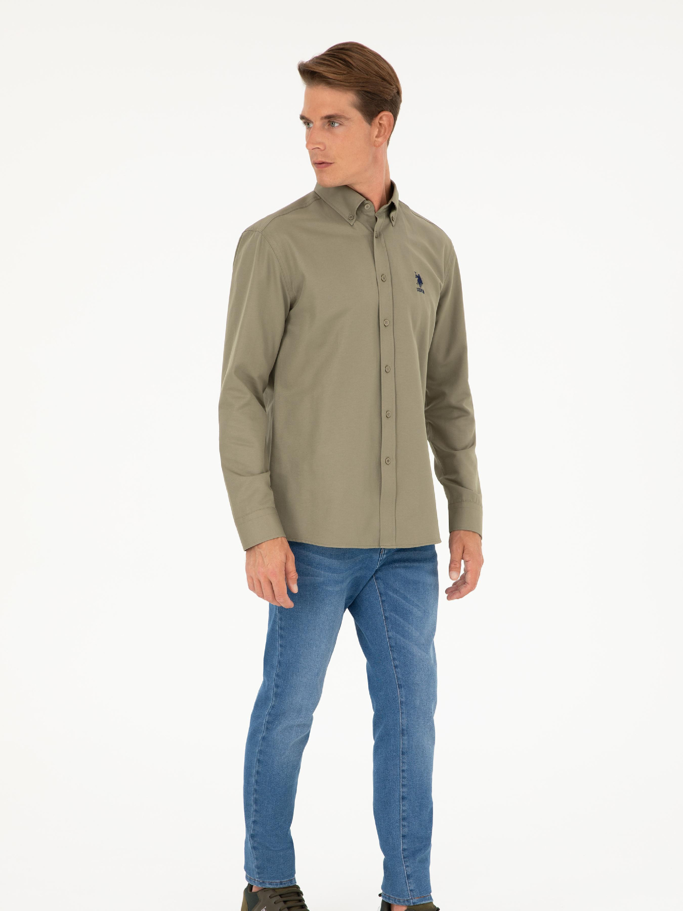 Сорочка US Polo модель G081GL004.000.1829634.VR027 Фото