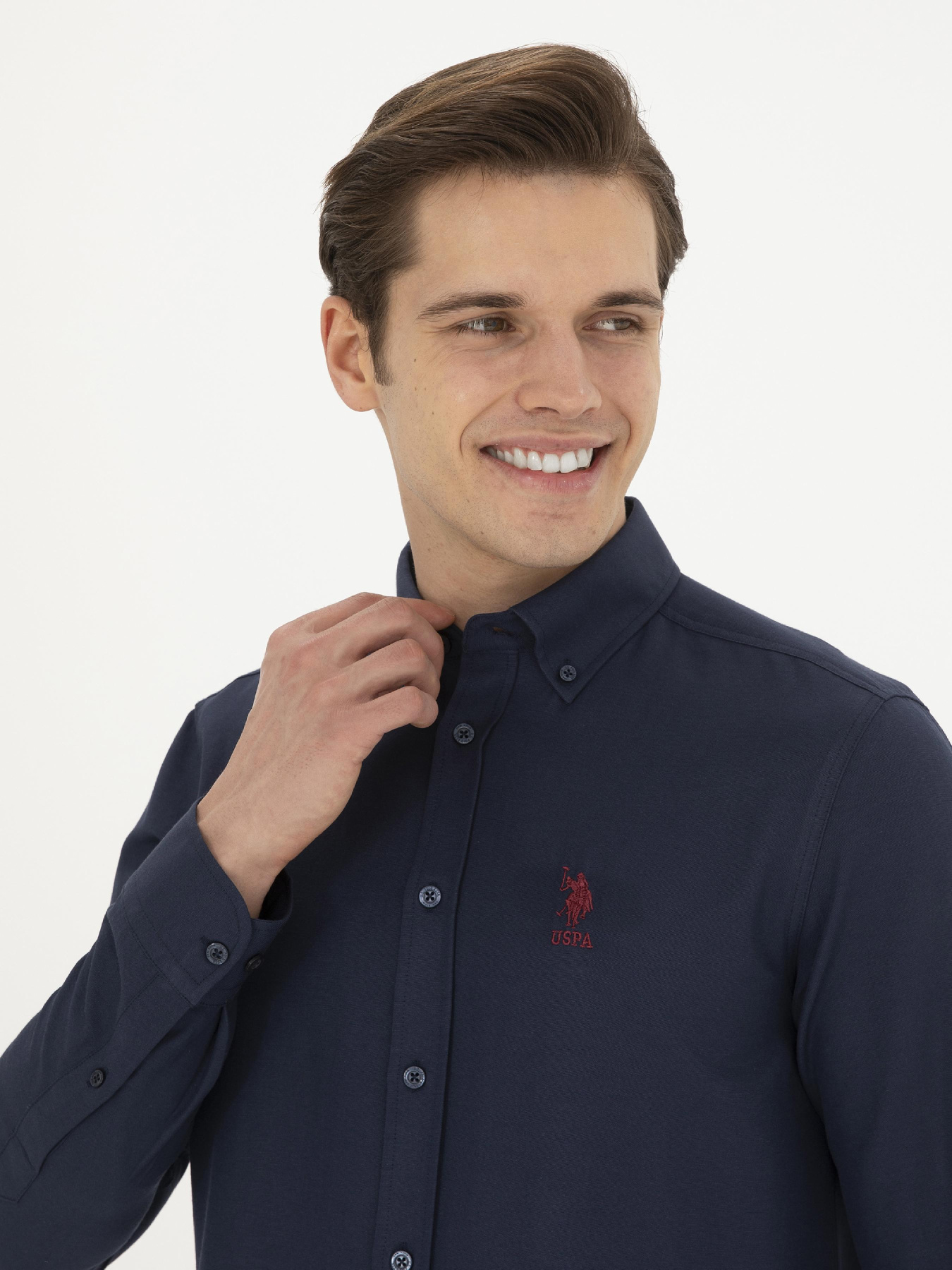 Рубашка US Polo модель G081GL004.000.1829634.VR033 Фото