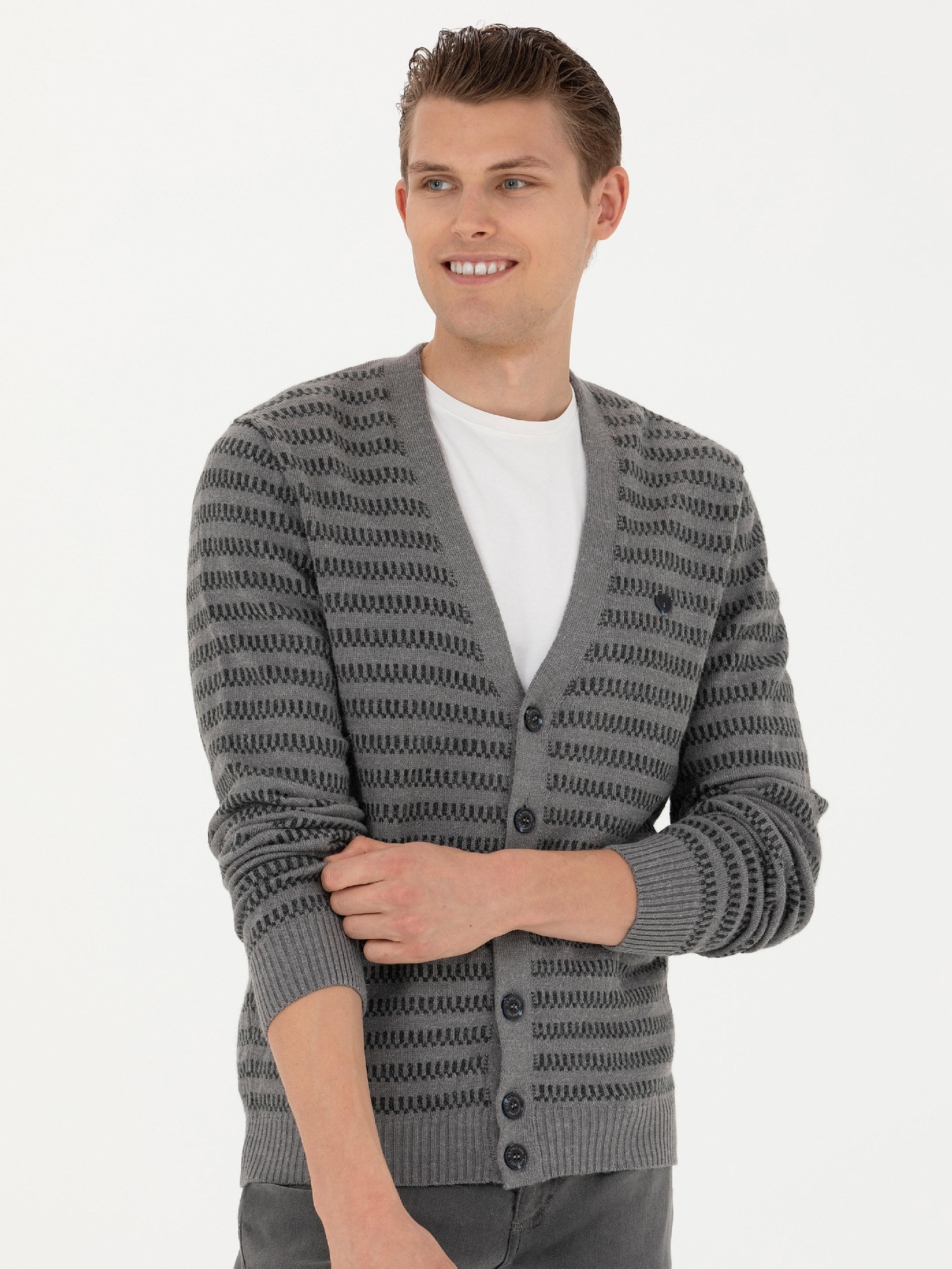 Кардиган US Polo модель G081SZ0TH.000.1750909.VR086 Фото