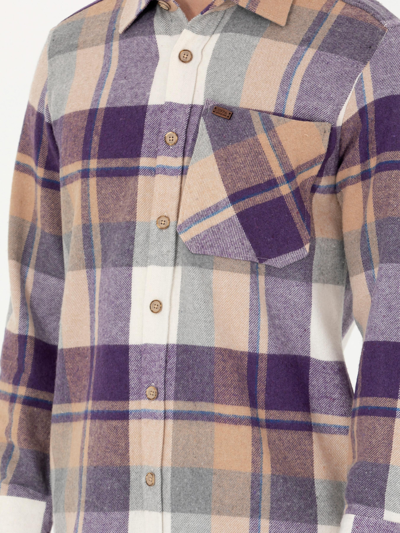 Рубашка повседневная US Polo модель G081SZ004.000.1763588.VR015 Фото