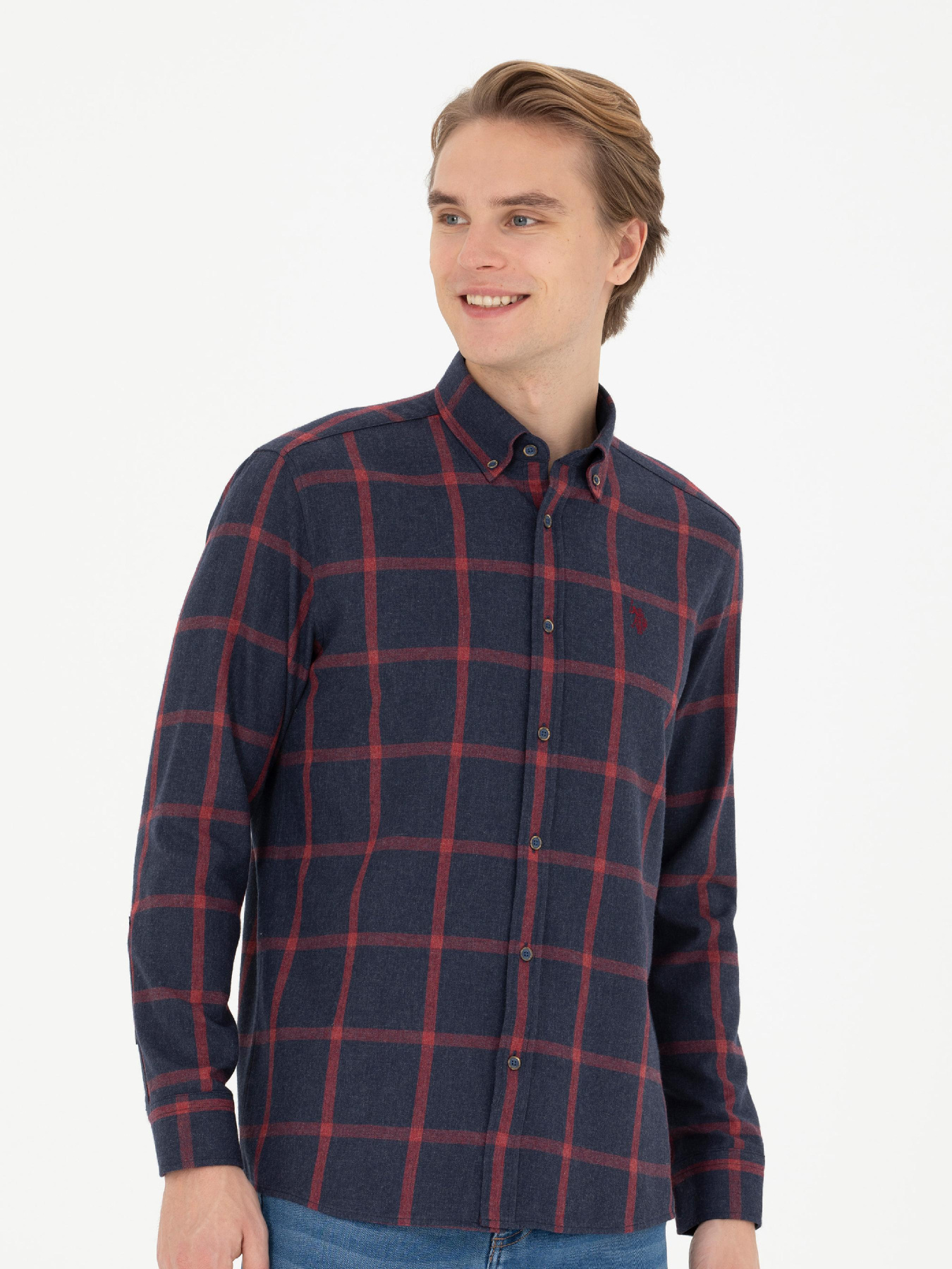 Сорочка повсякденна US Polo модель G081SZ004.000.1787545.VR033 Фото