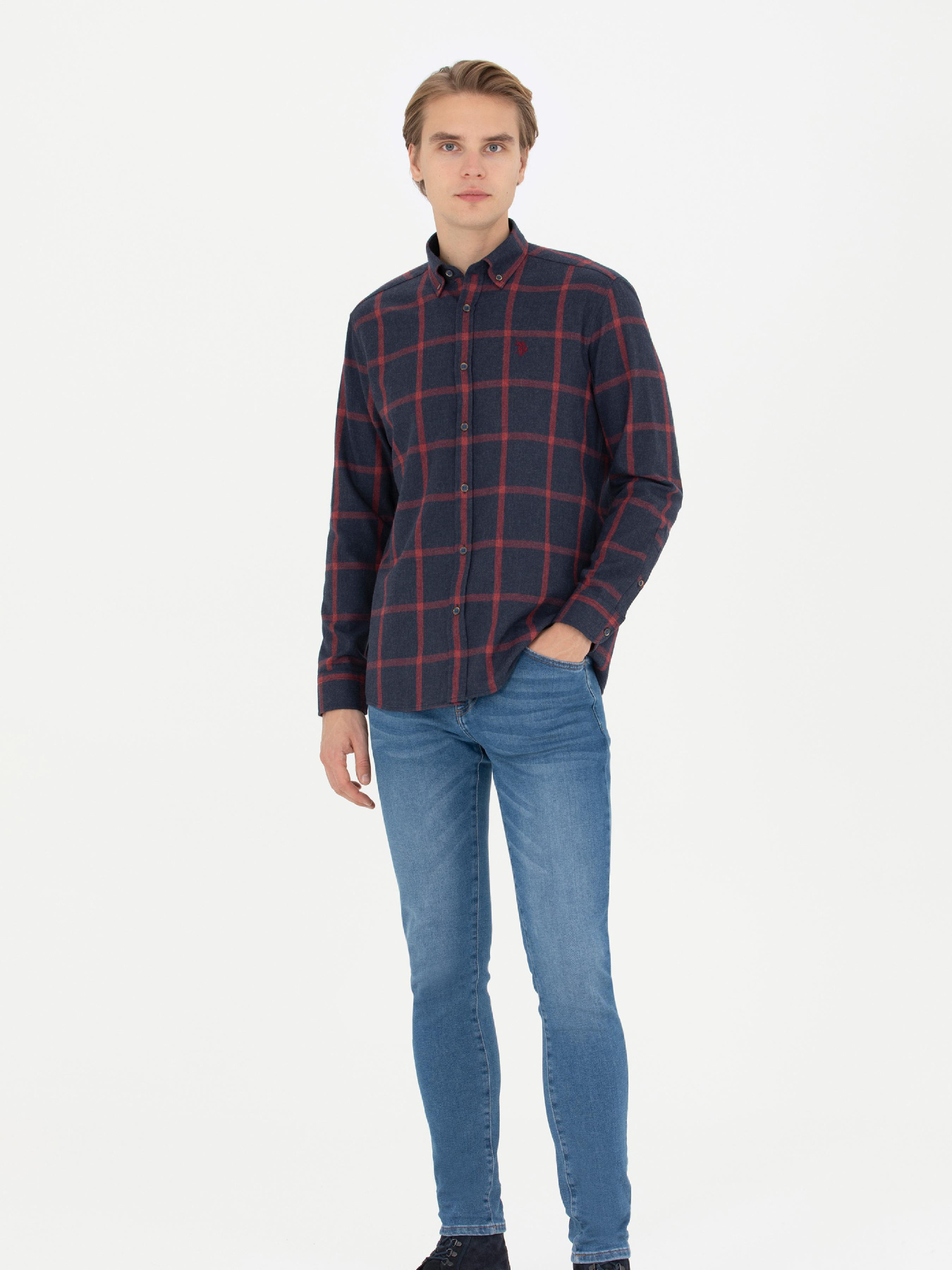 Сорочка повсякденна US Polo модель G081SZ004.000.1787545.VR033 Фото