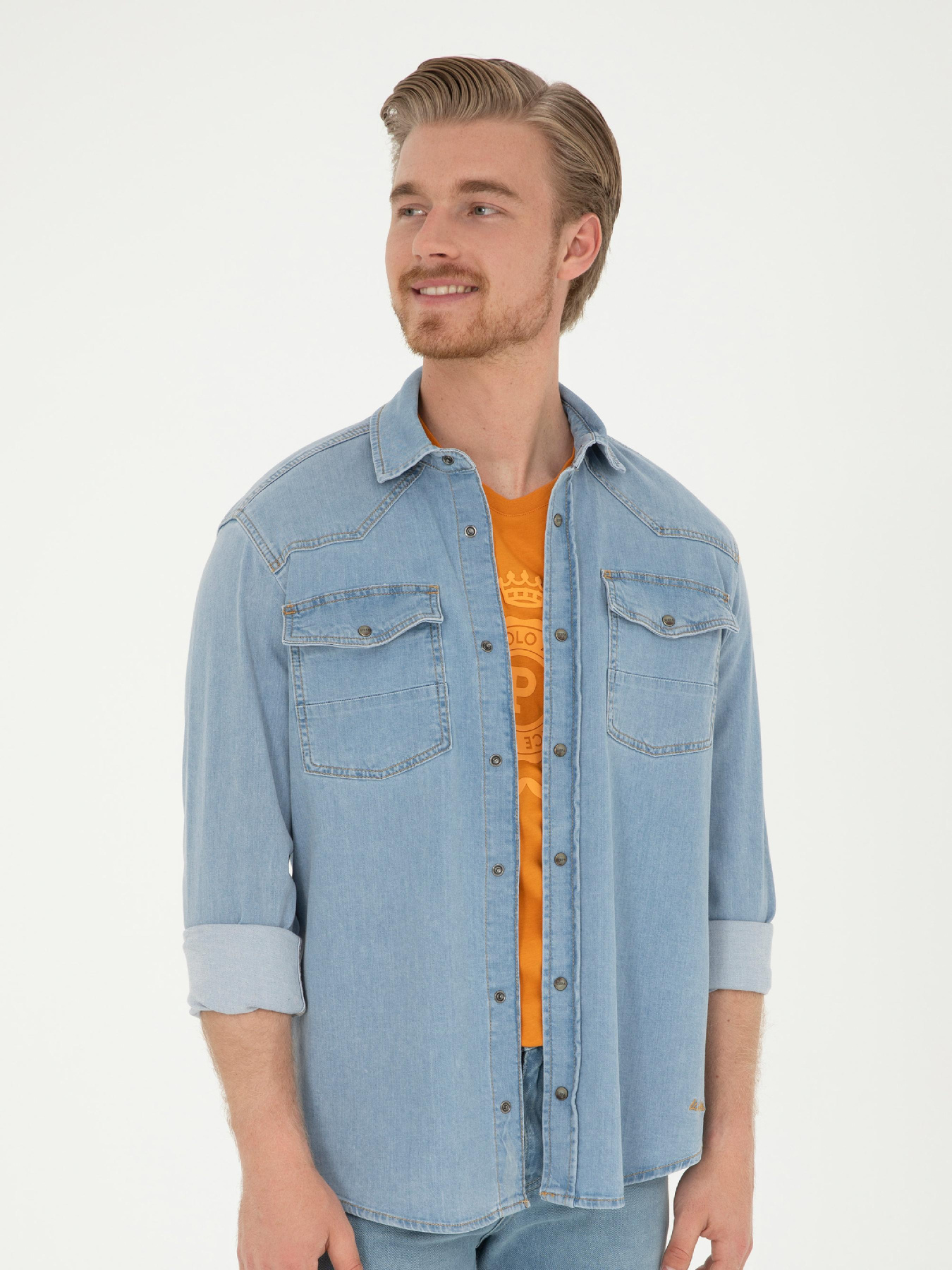 Сорочка US Polo модель G081SZ077.000.1836891.DN0021 Фото