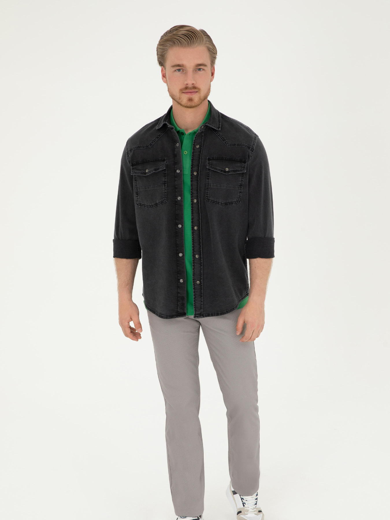 Сорочка US Polo модель G081SZ077.000.1836895.DN0027 Фото