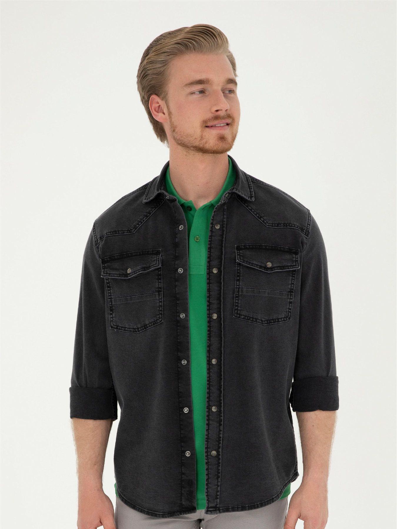 Сорочка US Polo модель G081SZ077.000.1836895.DN0027 Фото