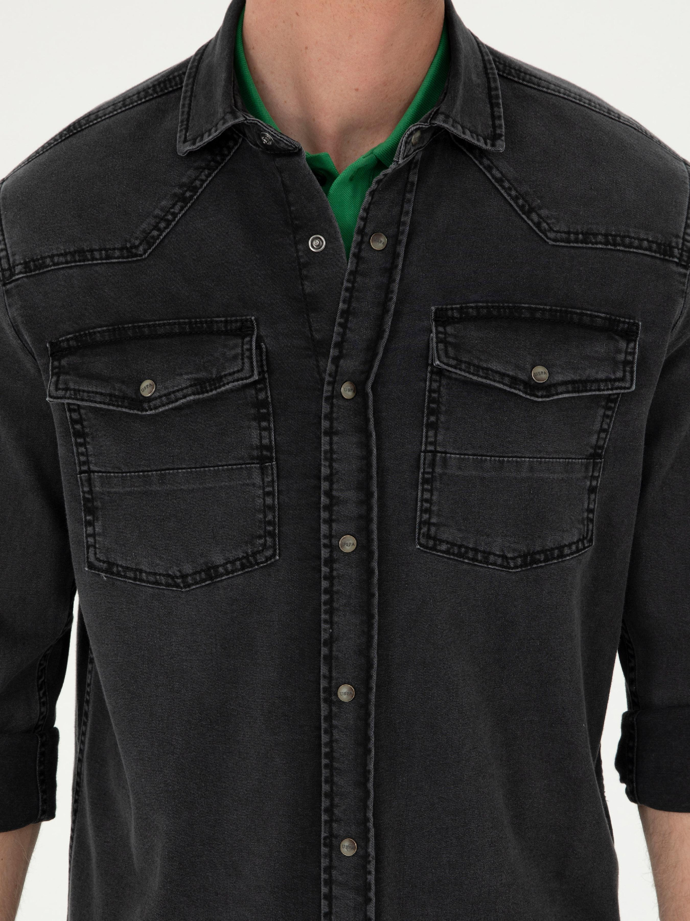 Сорочка повсякденна US Polo модель G081SZ077.000.1836895.DN0027 Фото